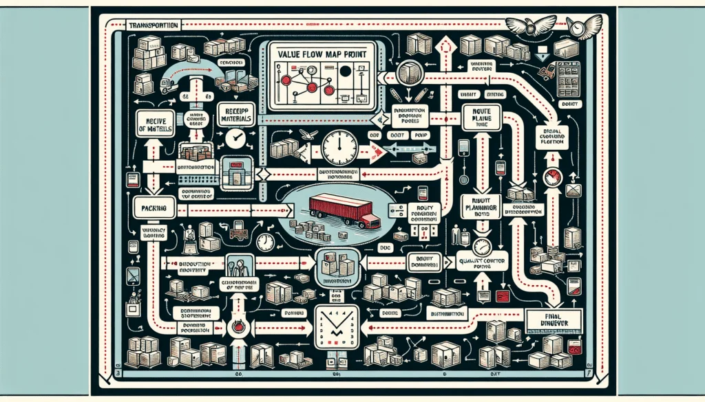 Mapa de flujo de valor en el transporte: ¿Qué es y cómo optimiza procesos?