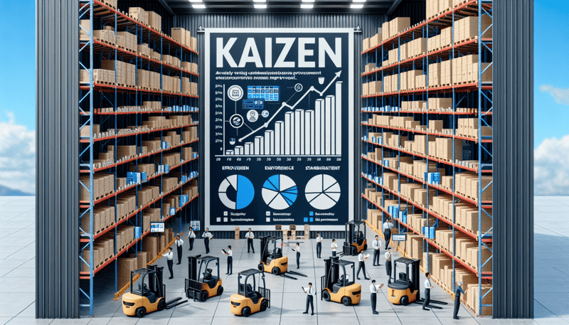 Método Kaizen en logística: qué es y cómo se implementa eficazmente